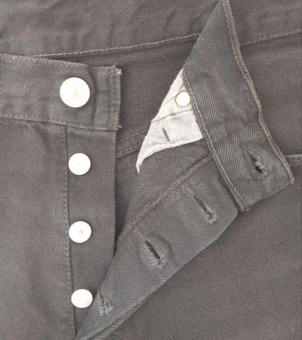 Levis 501 черные джинсы W33 L34 / Винтаж