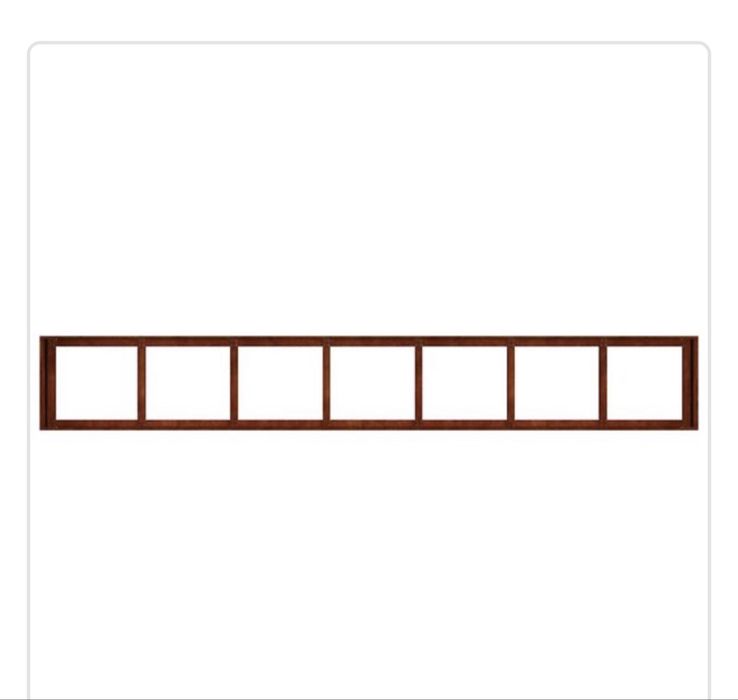Jardinieră Rusty 360x80x40 cm Oțel rezistent la intemperii VidaXL