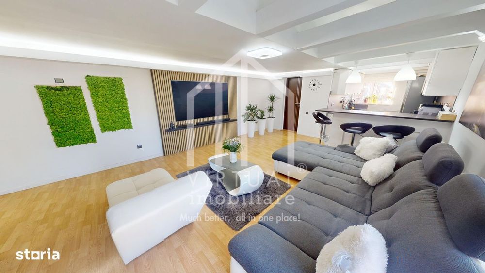 Apartament cu 4 camere, 82mp utili + balcon, recent renovat