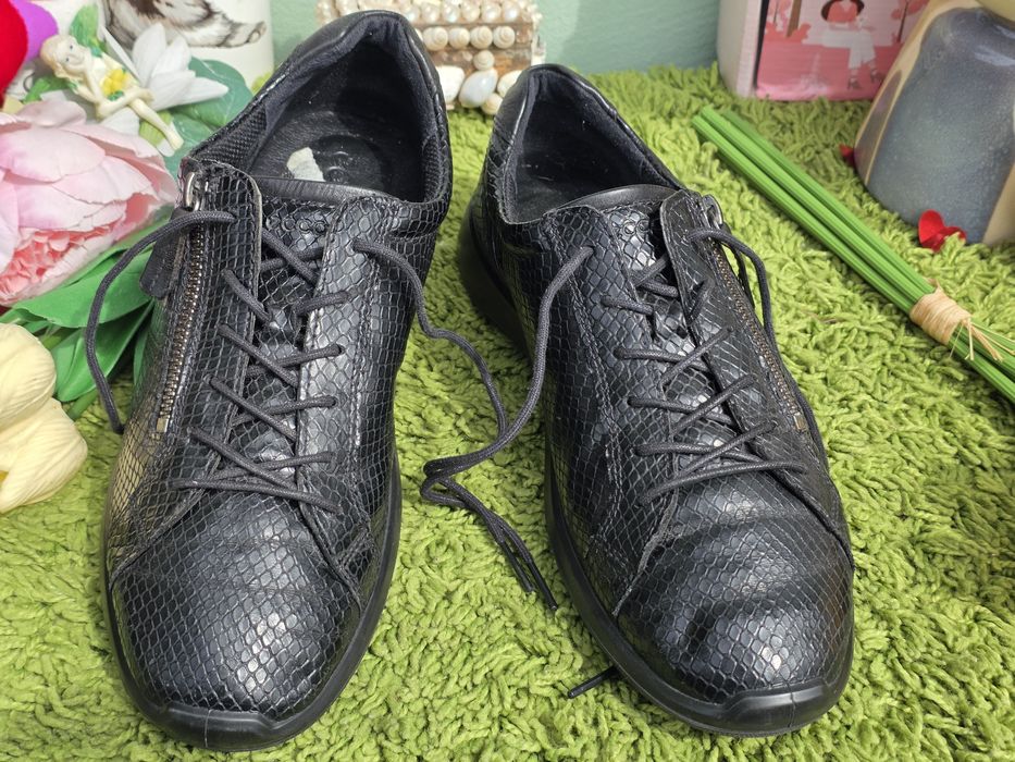 Ecco кецове естествена кожа N39