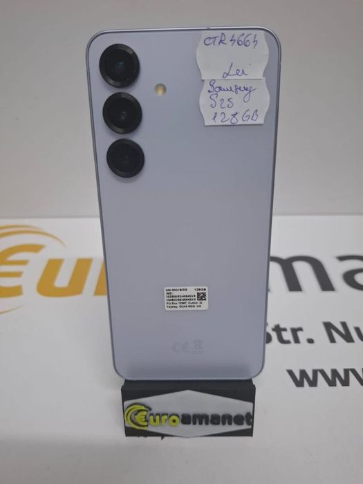 Telefon mobil Samsung Galaxy S25, Dual SIM, 12GB RAM, 128GB -N2-