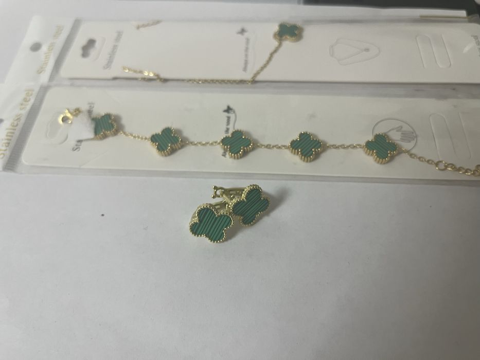 Серьги, комплект 1500тг Хюпинг