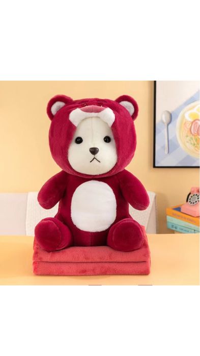 Игрушка с пледом