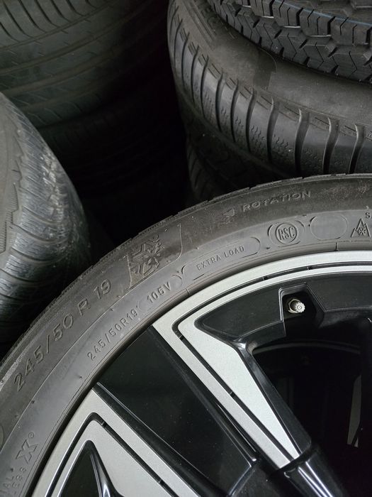 4 Броя 245/50/19 Michelin 6mm RFT