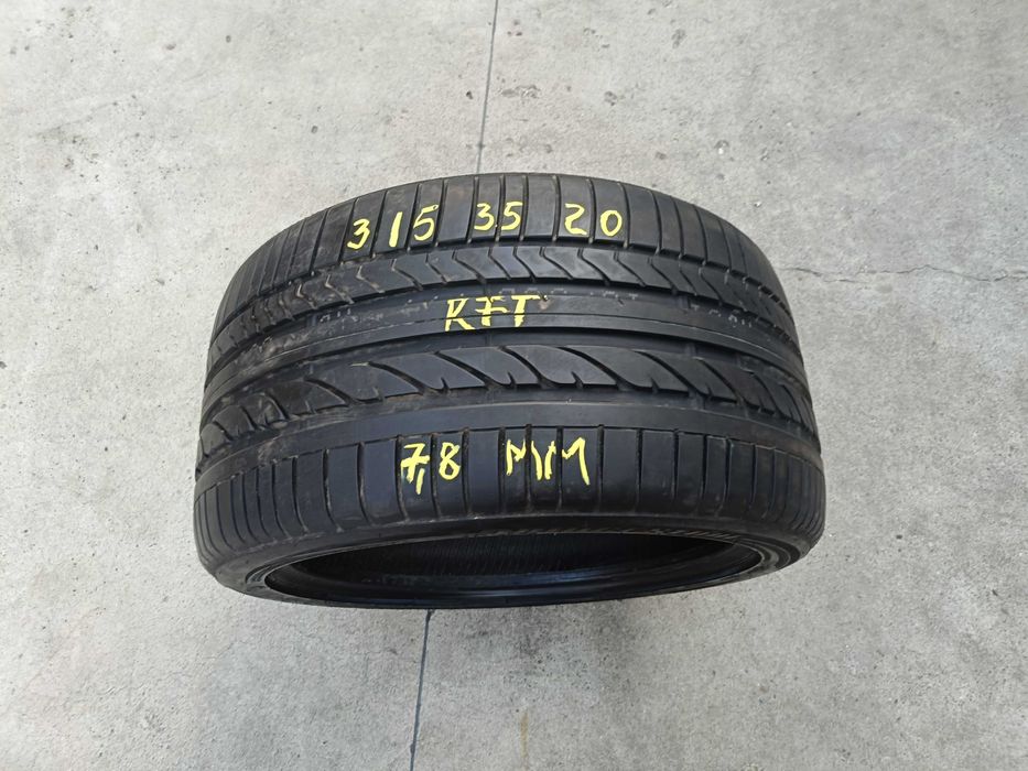 O anvelopa vara 315 35 20 bridgestone dueler run flat profil de 7,8 mm
