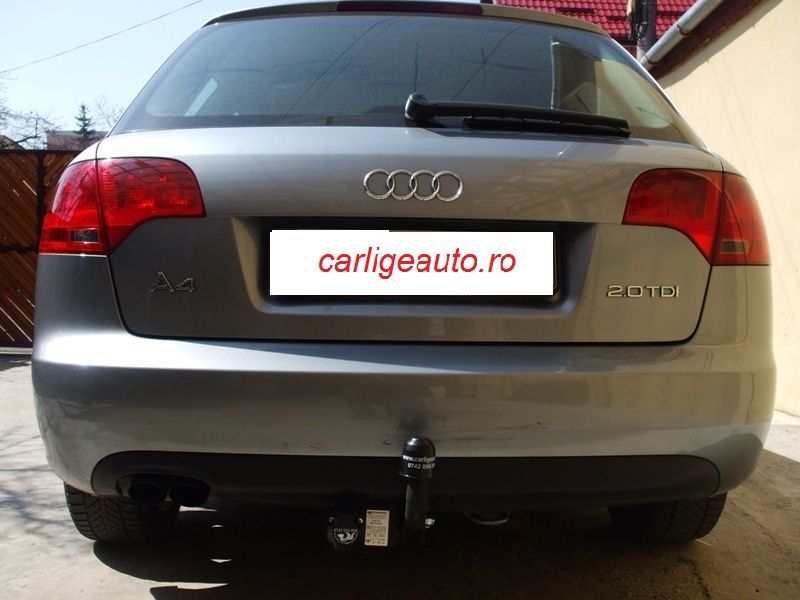 carlig remorcare audi a4 b6 + b7 4 usi+combi 2001 - 2007
