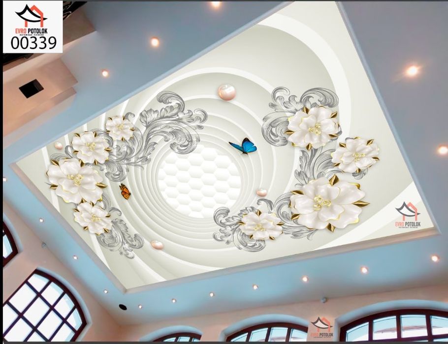 Natijnoy potolok с простым и быстрым монтажом