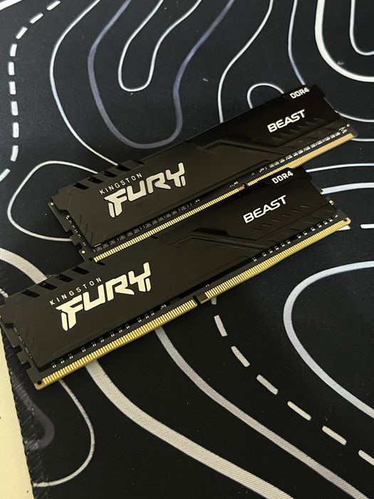 ОЗУ Kingston Fury Beast 3200Mhz (2x8) 16GB DDR4