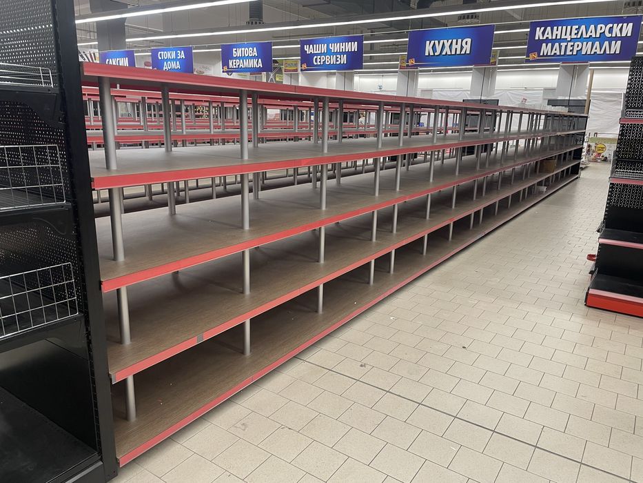 Стелажи за Магазин