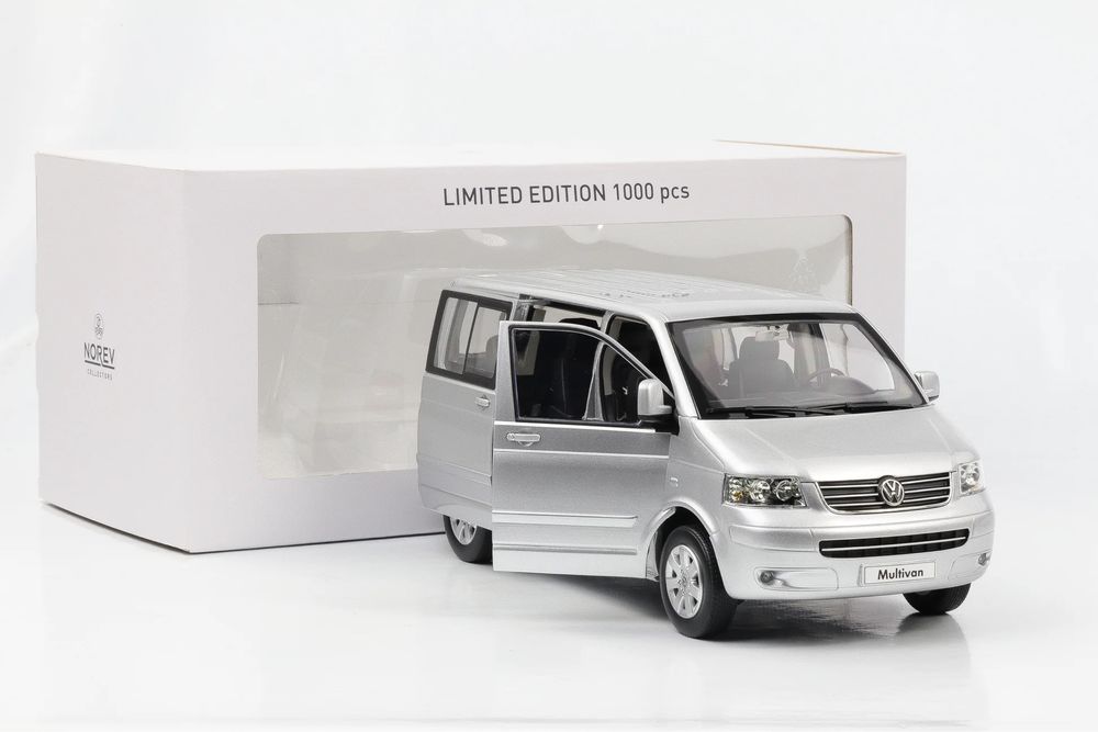 Macheta colectie jucatie volkswagen transporter multivan t5 norev 1:18