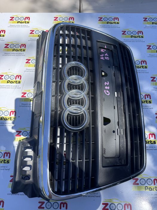 Grila fata centrala Audi A4 B7 facelift 2005-2008