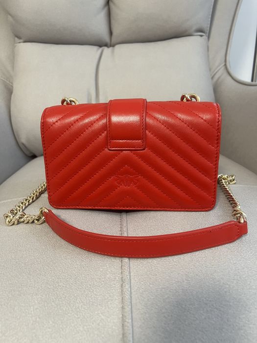 Червена чанта Pinko