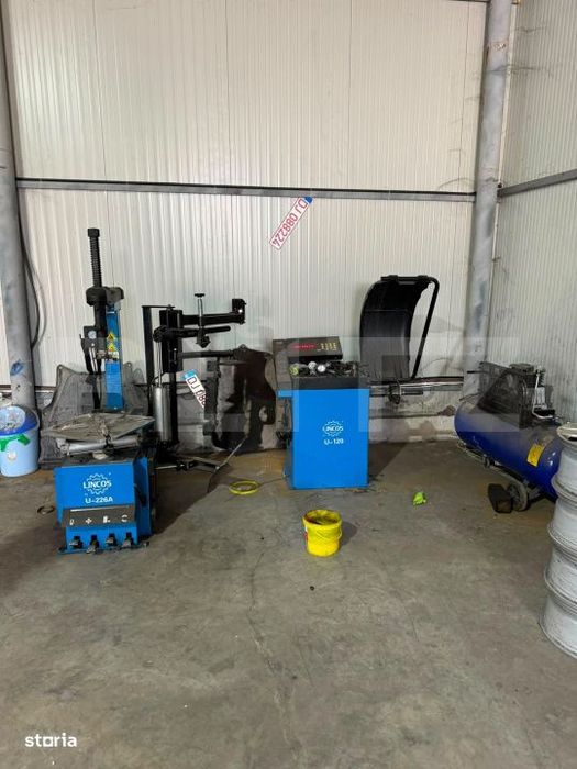 Service auto complet echipat de inchiriat, 400 mp, Parcare generoasa