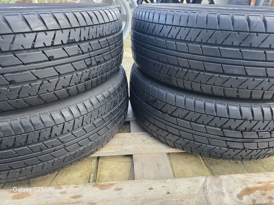 Лети джанти 15ки 4х100 Mitsubishi + летни гуми 175/55/15 Yokohama