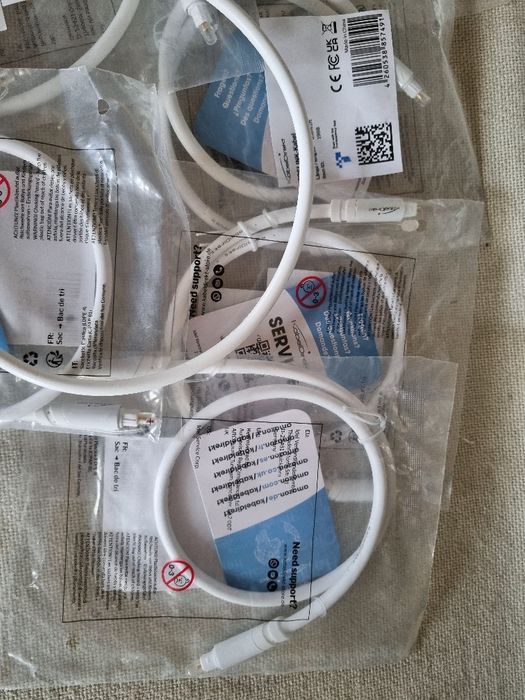 Pachet 8 buc Cabluri Audio Optic Digital. Kabel Direkt 0,6 m. Noi.