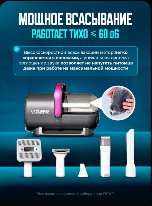 Набор для груминга для кошек и собак PETKIT Airclipper