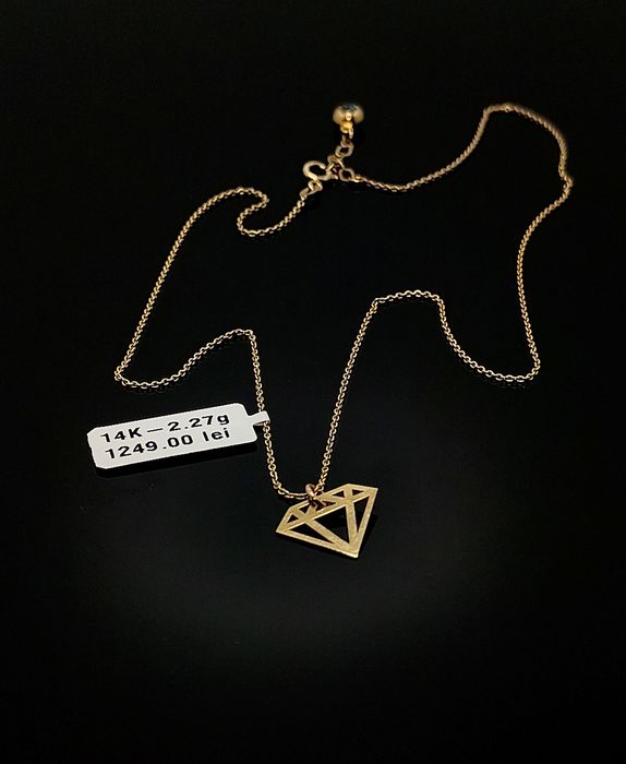 Bijuteria Royal lant din aur 14k 2.27 gr