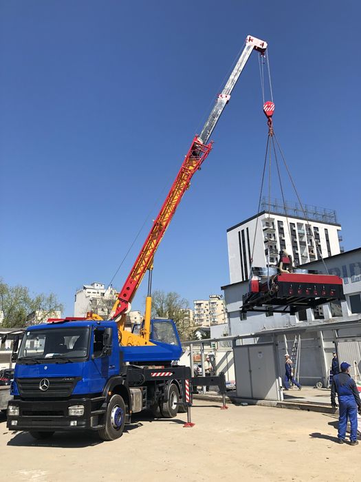 Macara 20t închiriat București 240lei/oră Rapid 300km Ilfov