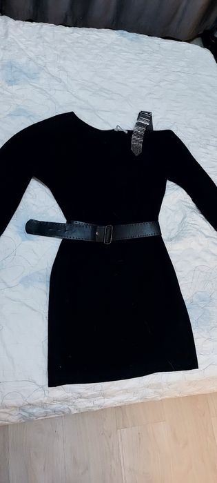 Чёрное платье красивое