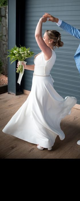 Rochie mireasa ivory impecabila