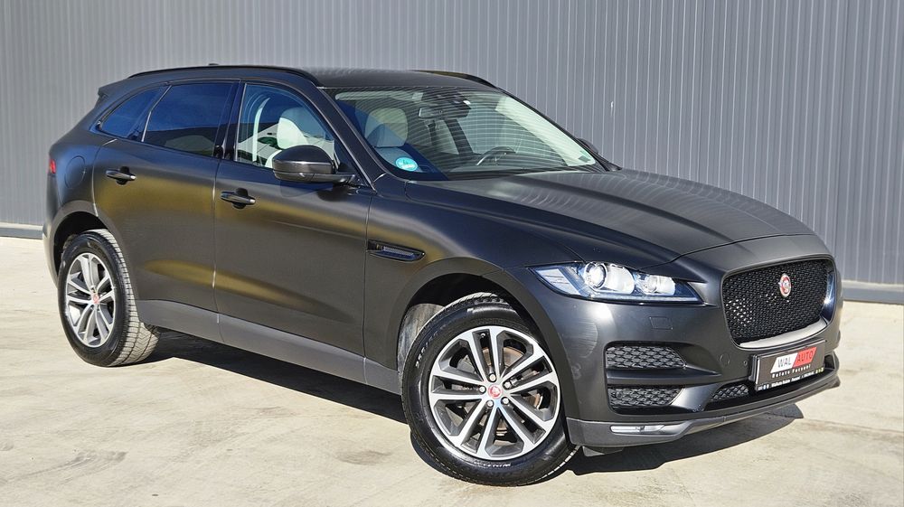 Jaguar F-Pace 2.0 D 180 cp 2018 Euro 6 Automat-Xenon+Led+Piele-Panoram