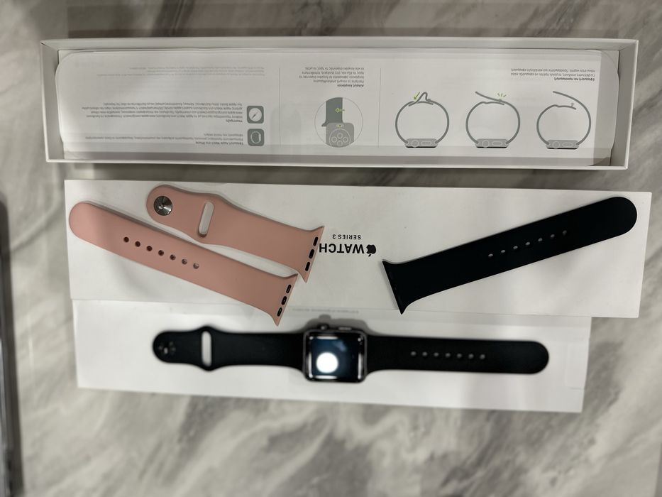 Продам apple watch 3 series 38mm