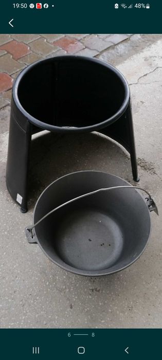 Set Ceaun fontă 10,8 L/139 lei  + suport paravan vânt  Ofertă 329  Lei