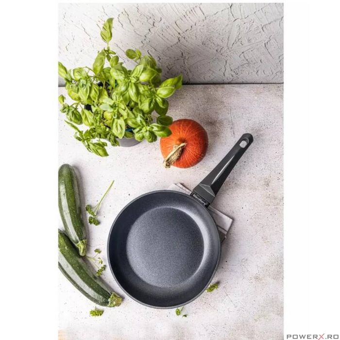 Tigaie din aluminiu, cu strat de marmura, 24cm, Klausberg