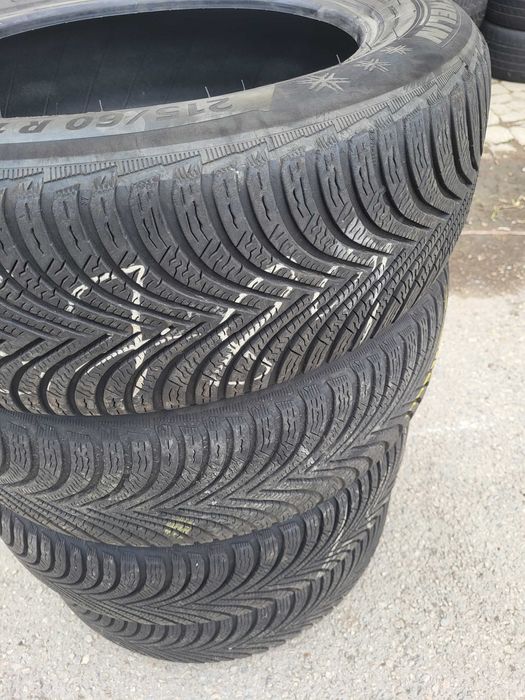 Зимни гуми 215 60 17 Michelin Alpin 5 ДОТ 3016 4 броя Цена 100лв