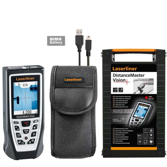 Лазерна ролетка Laserliner DistanceMaster Vision, 80 m