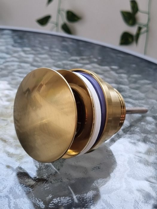 Baterie roca accesorii baie gold aur periat