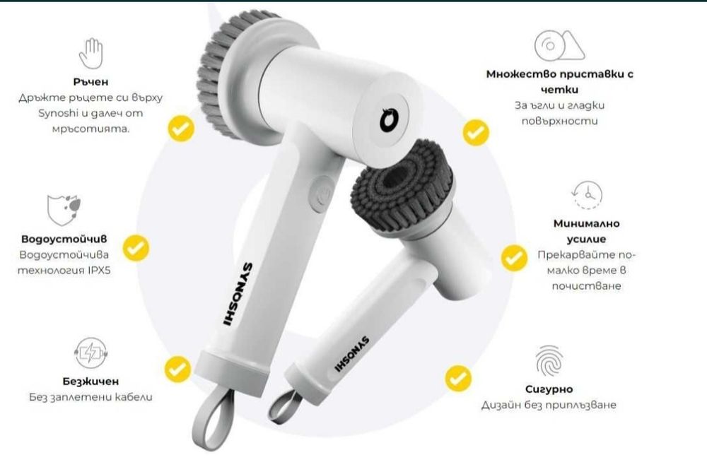 Електрическа четка за почистване Synoshi
