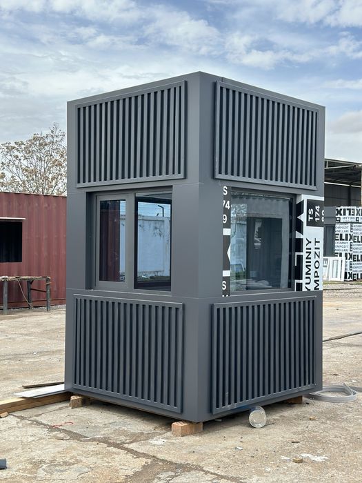 Охранная будка КПП качественный budka