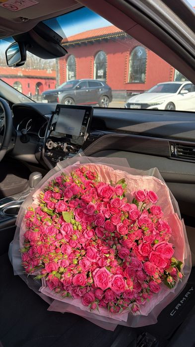 Цветы спрей розы