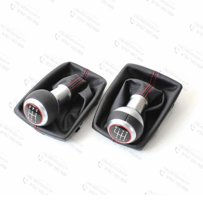 Nuca piele S-line cu manson schimbator Audi A4 B6,Audi A4 B7,Seat Exeo