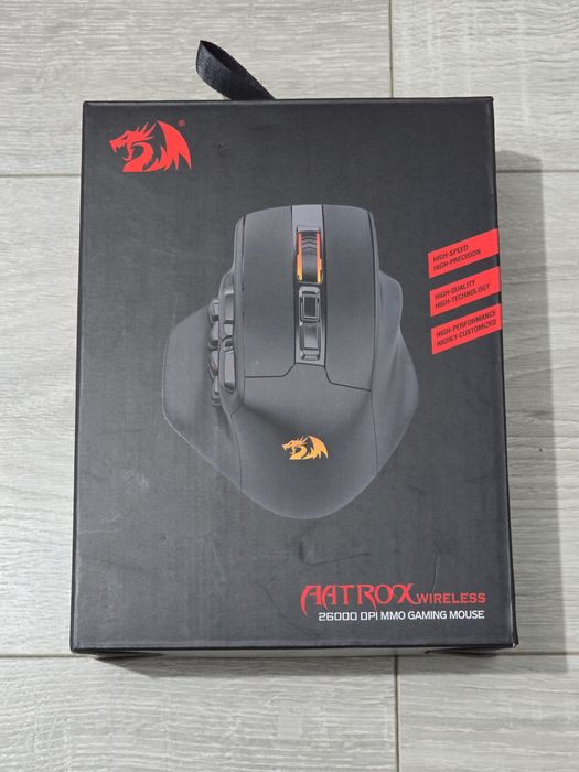 Mouse Gaming Wireless Redragon M811 Pro MMO 15 Butoane Programabile