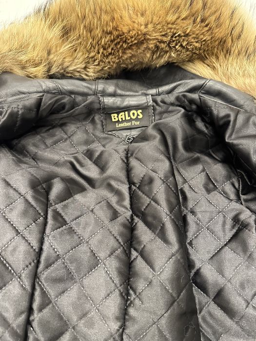 Кожено яке с естествен косъм от лисица