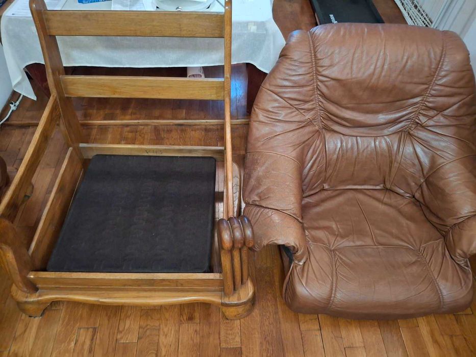 Кожена немска холна гарнитура