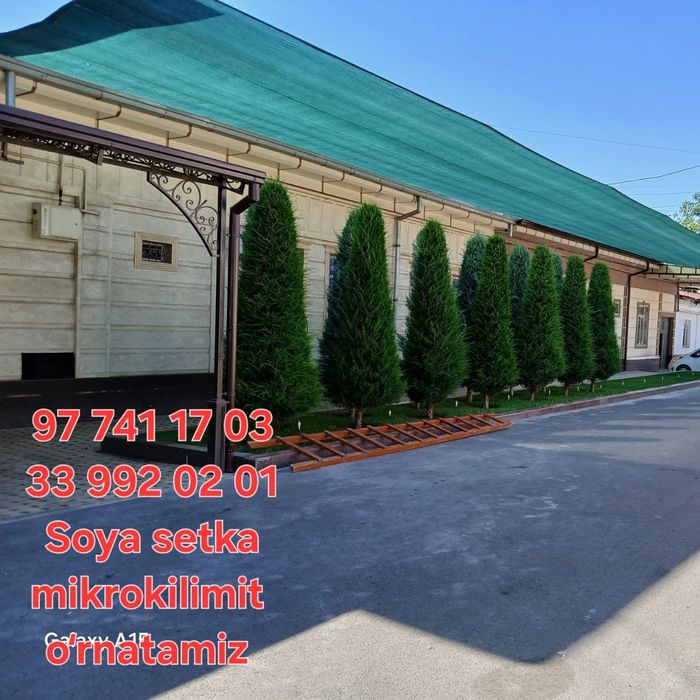 Soya setka ustanovka
