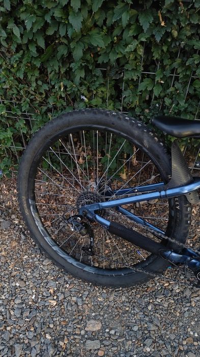 Bicicleta MTB Rockrider EXPL 100 modificat