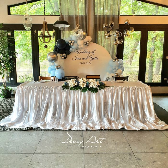 Украса за Сватба,Арка с цветя