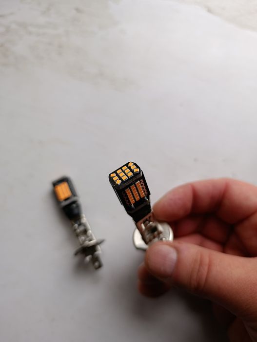 Жёлтые LED H1 продам