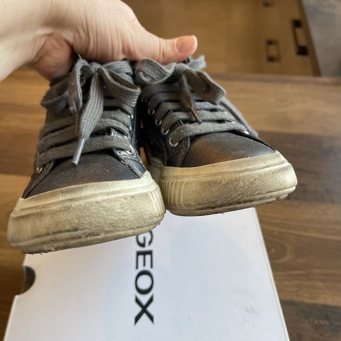 Sneakers Geox argintii marimea 28