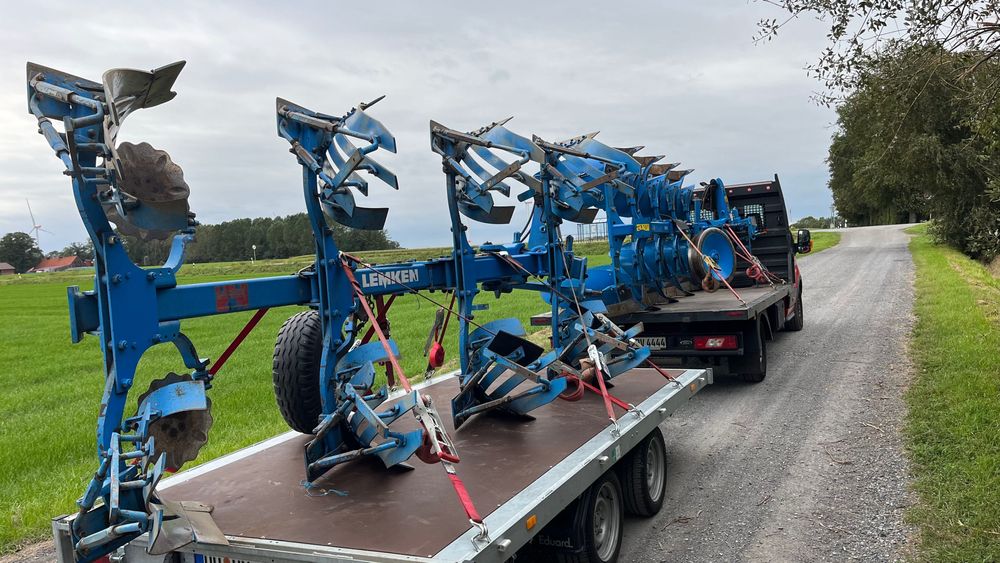 Lemken EurOpal 8 Case, Claas, John Deere, Belarus tortadi