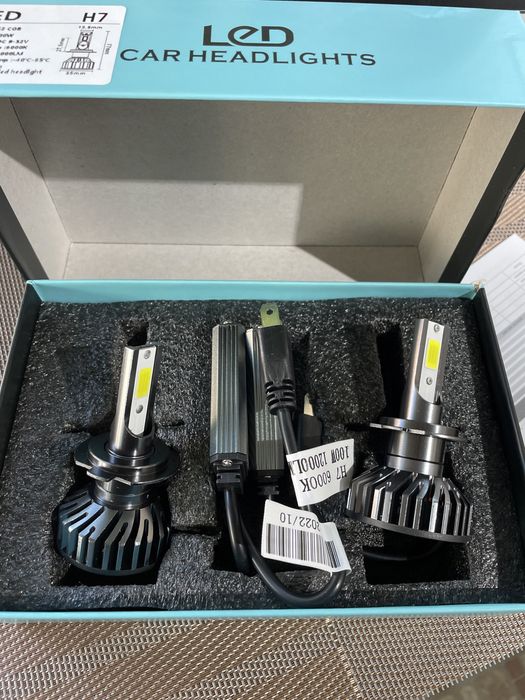 Becuri led Canbus H7 H1 H8 H11 H4 D1S D2S D3S noi