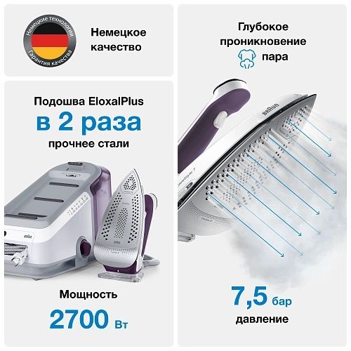 Немецкое качество парогенератор Braun 7000 serie parogenerator par daz