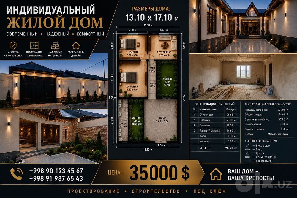 индивидуальные дома