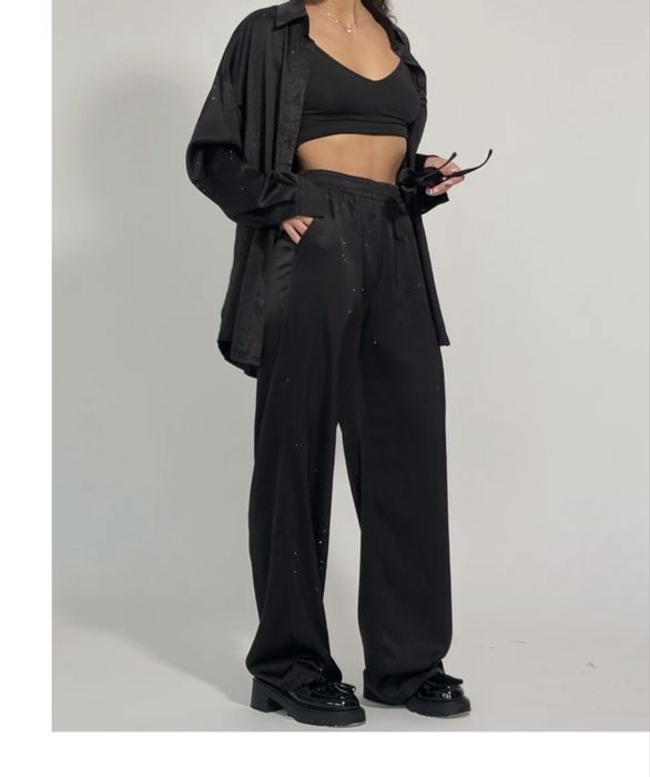 Сатенен комплект Fashion House
