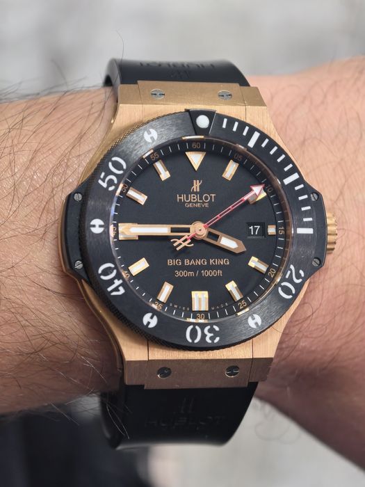 Златен 18К Hublot Big Bang King Gold