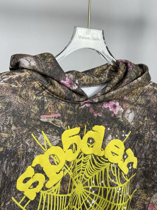 Spider & Young Thug Camo Hoodie | Hanorac Sp5der